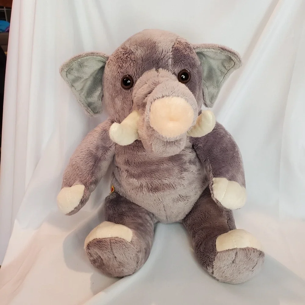 Build A Bear Elephant And Giraffe Plush Stuffed Animal 12